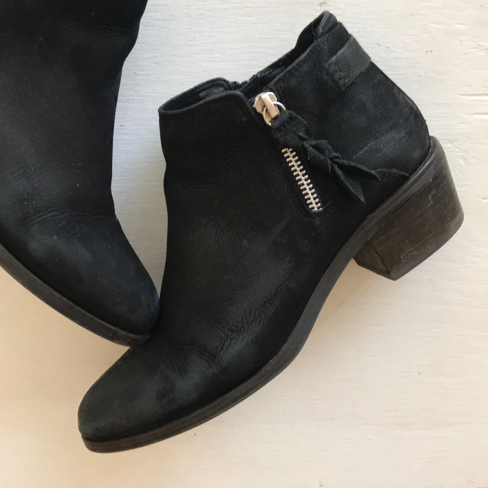Steve Madden Black Booties